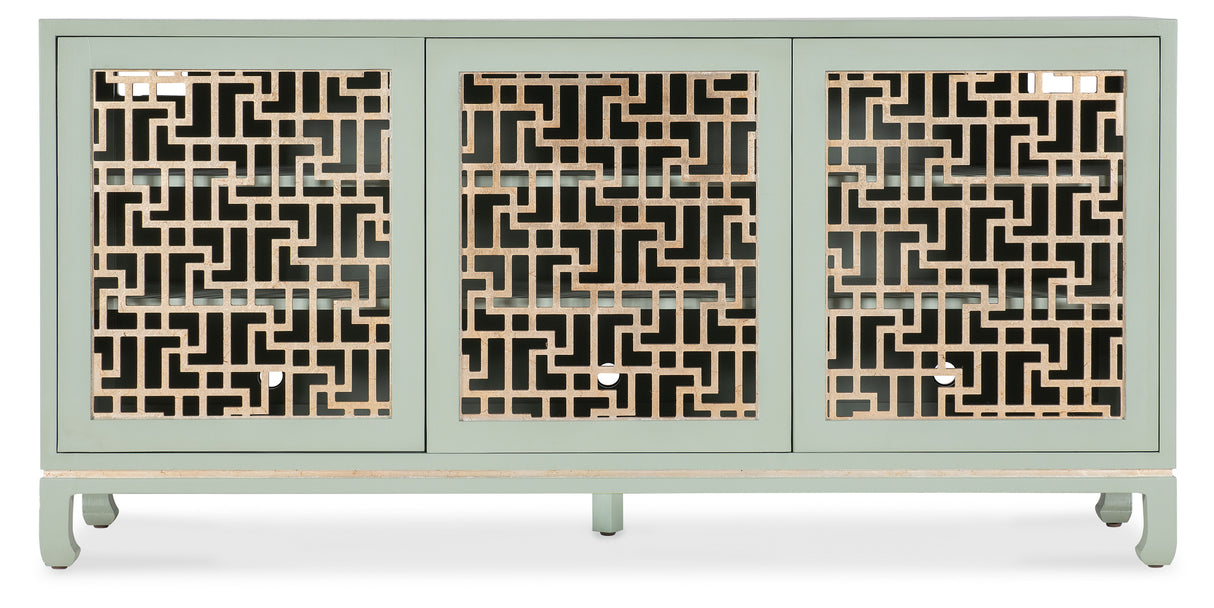 Commerce And Market - Trellis Entertainment Credenza - Light Blue