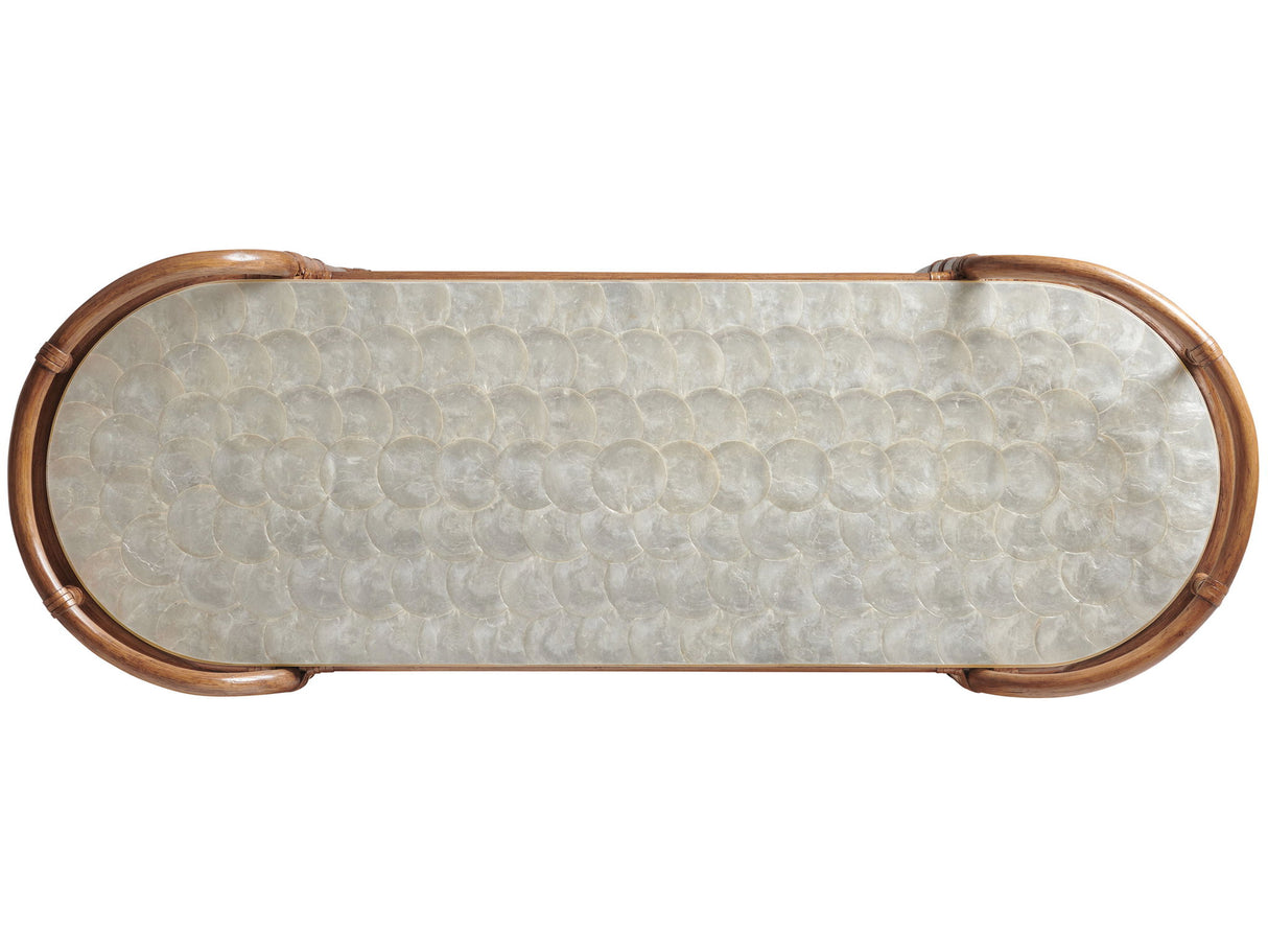 Palm Desert - Toscana Rattan Mobile Bar Cart - Dark Brown