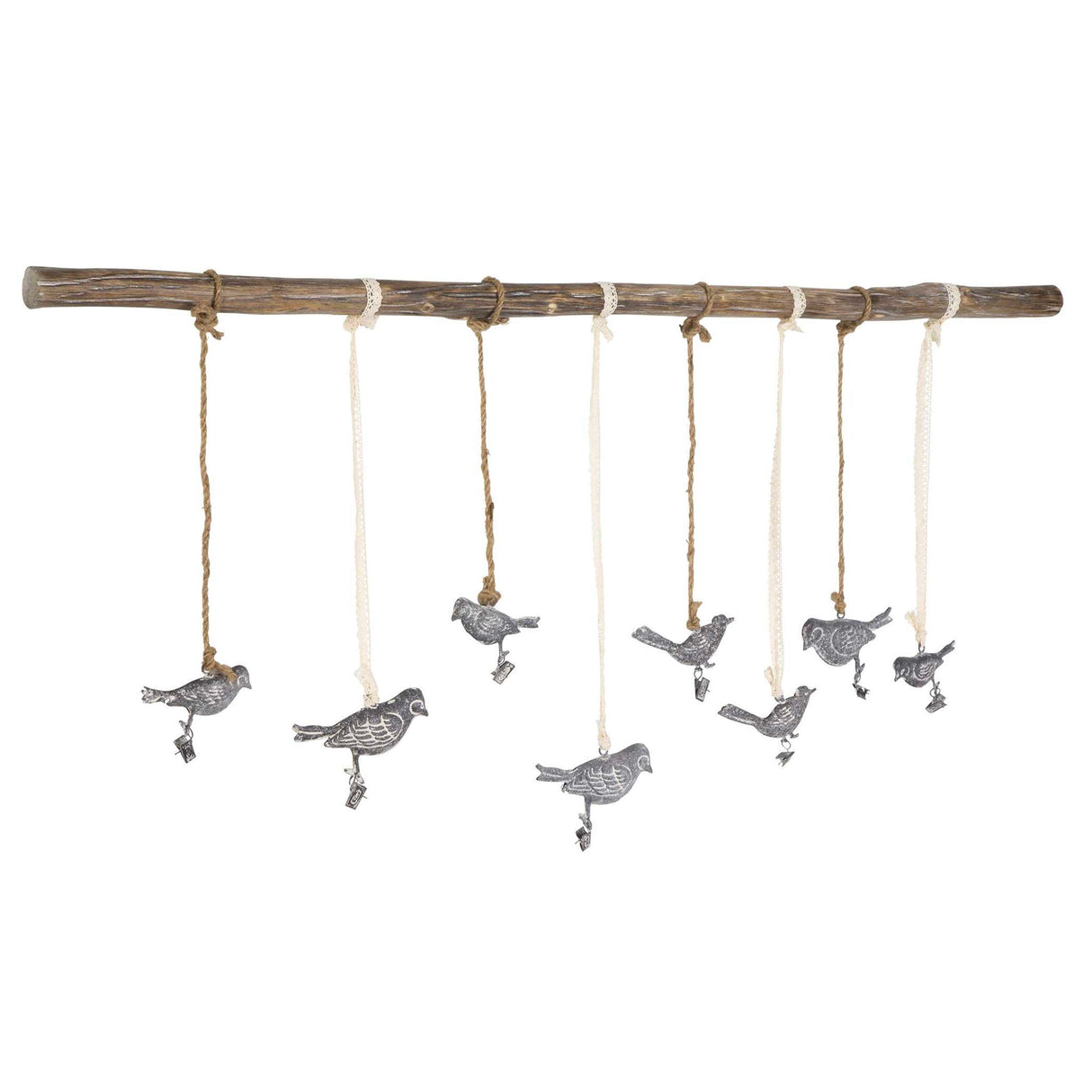 Birds On A Branch - Wall Art - Light Brown