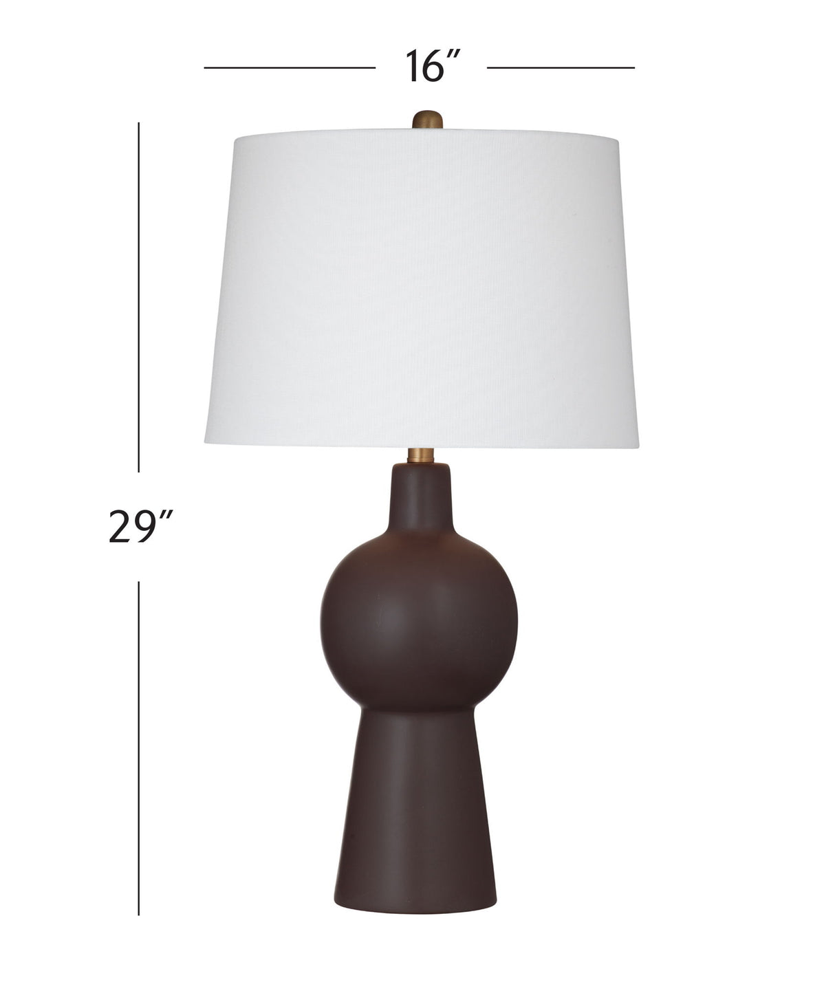 Groton - Table Lamp - Chocolate