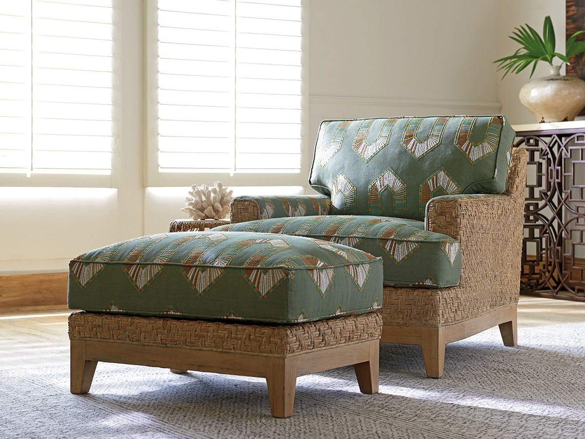 Los Altos - Danville Ottoman - Green