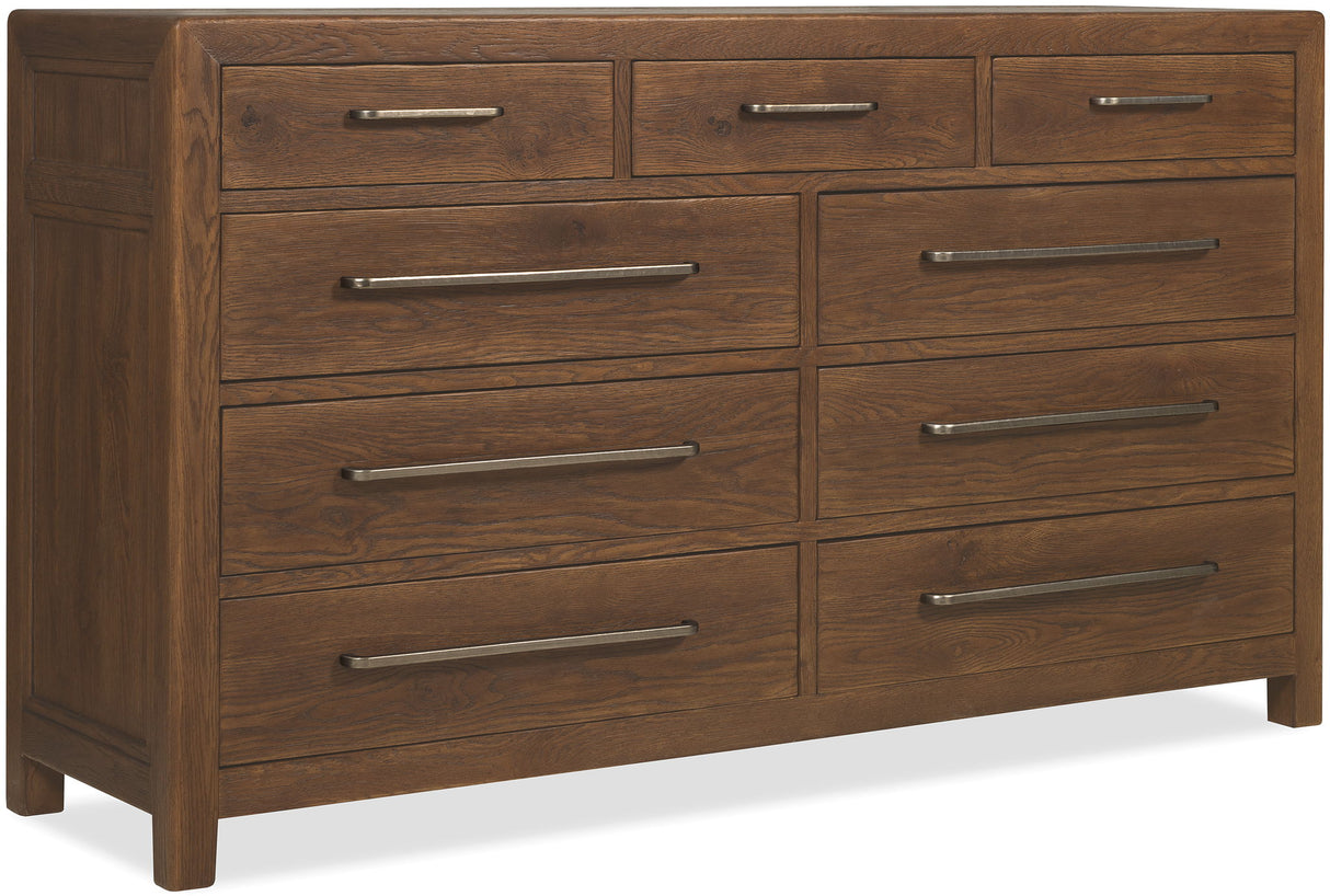 Driftwood - Nine-Drawer Dresser
