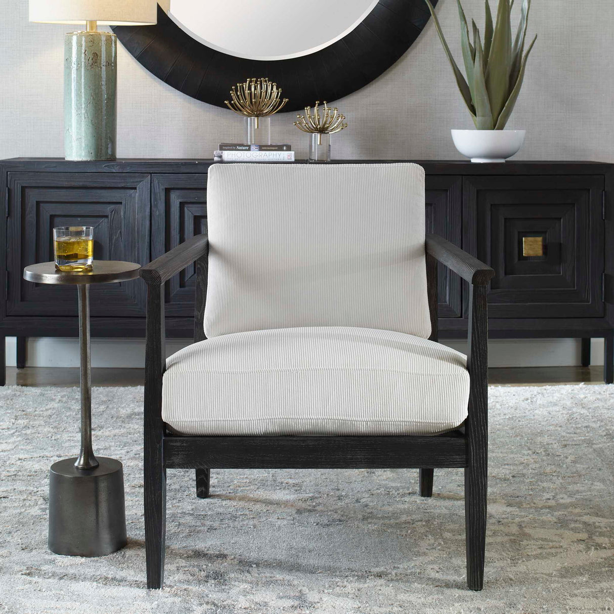 Brunei - Accent Chair - White