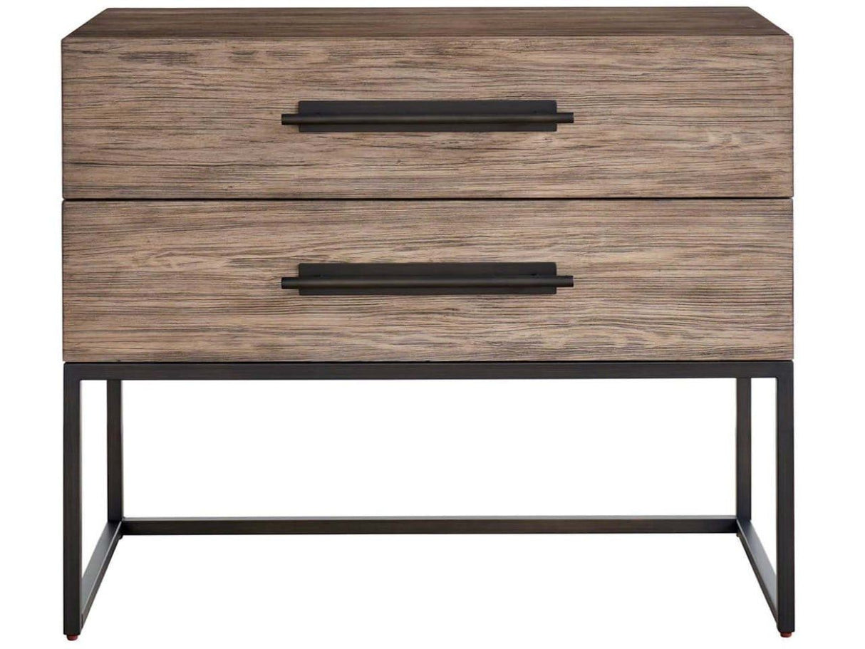 Dwell - Metal Base Nightstand