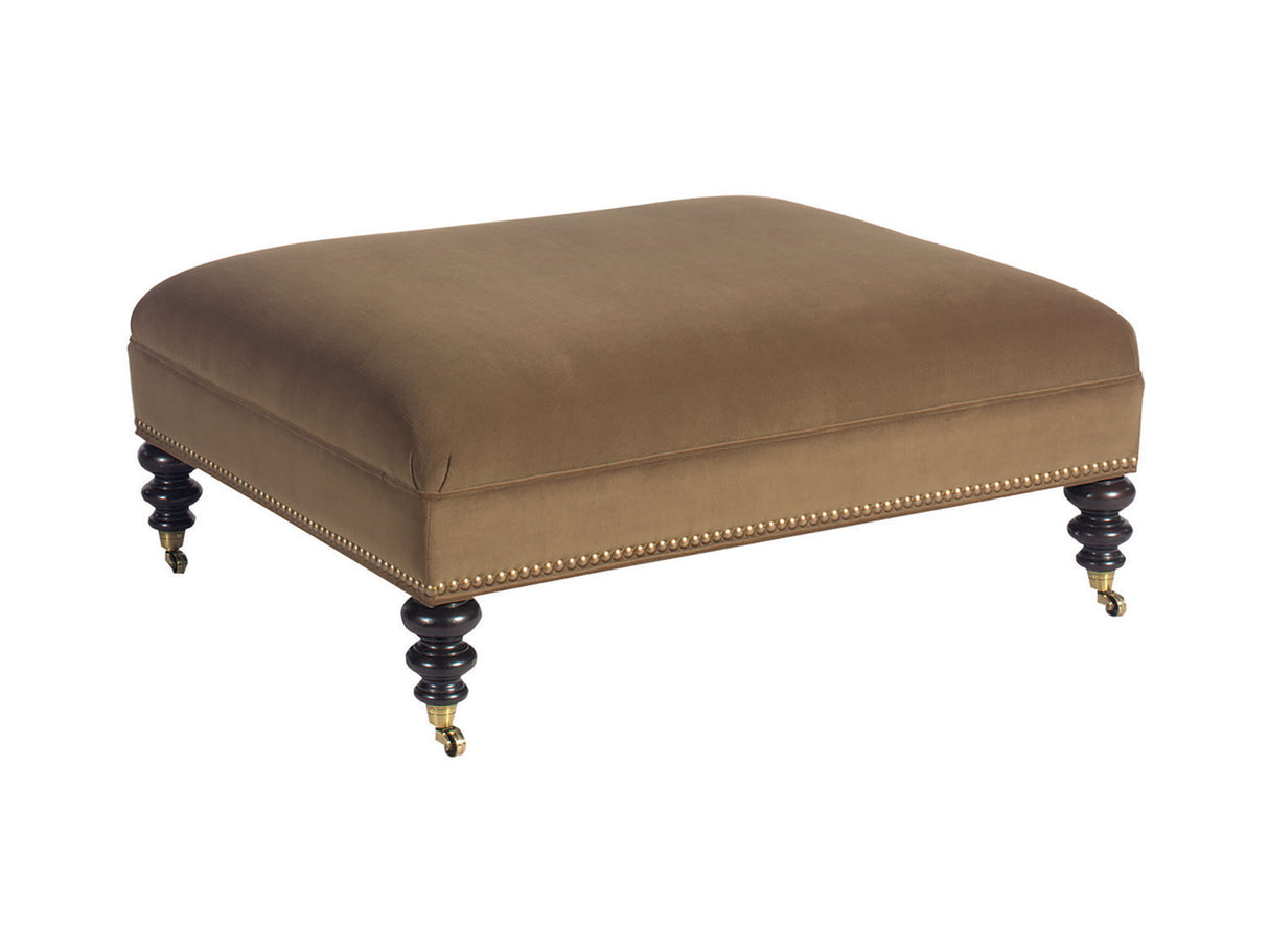 Kingstown - Cooper Cocktail Ottoman - Dark Brown