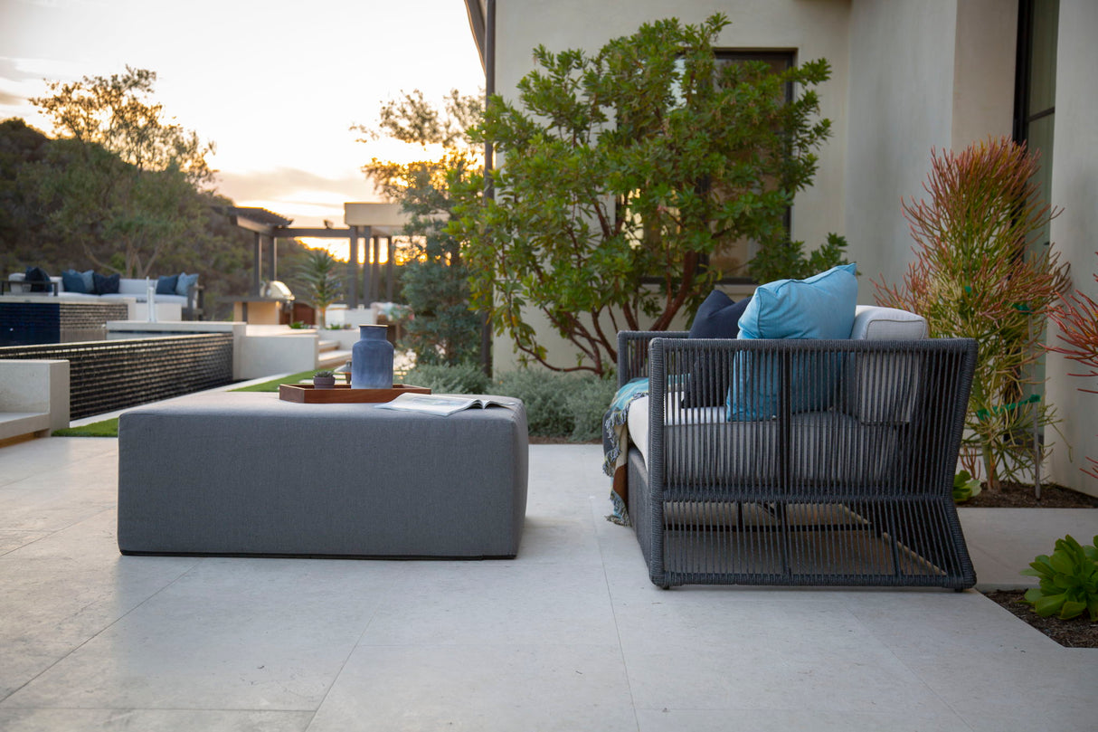 Milano - Sofa, With Self Welt - Echo Ash / Dark Gray