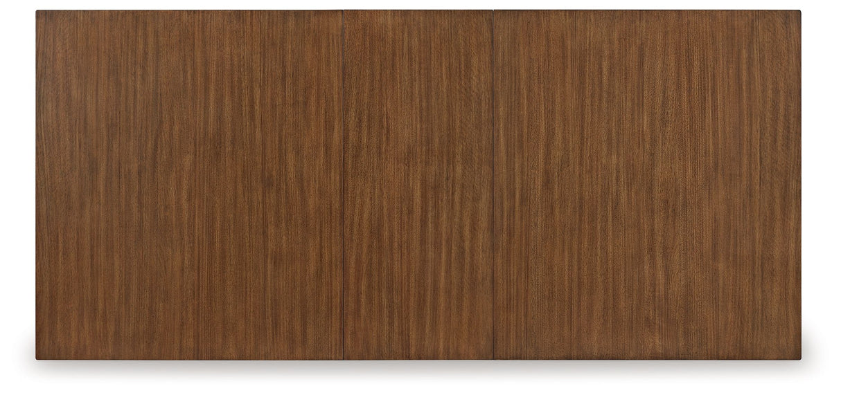 Lyncott - Rectangular Dining Room Extension Table - Brown