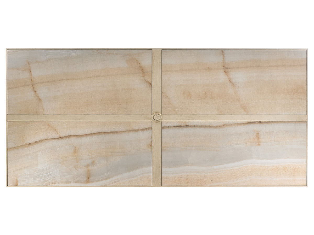 Misty Garden - Dining Table With Porcelain Top - Beige