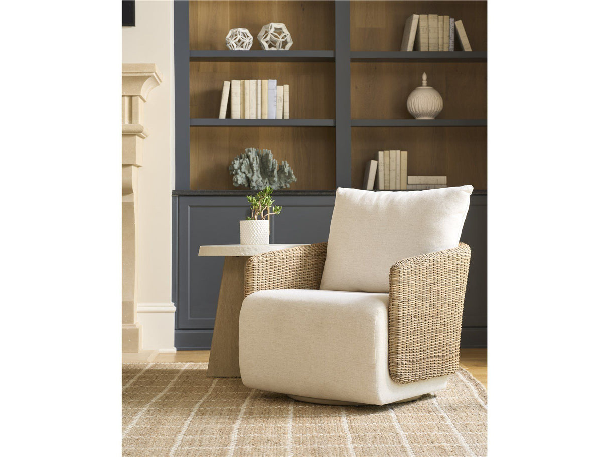 Oasis - Dockside Accent Table - White / Beige