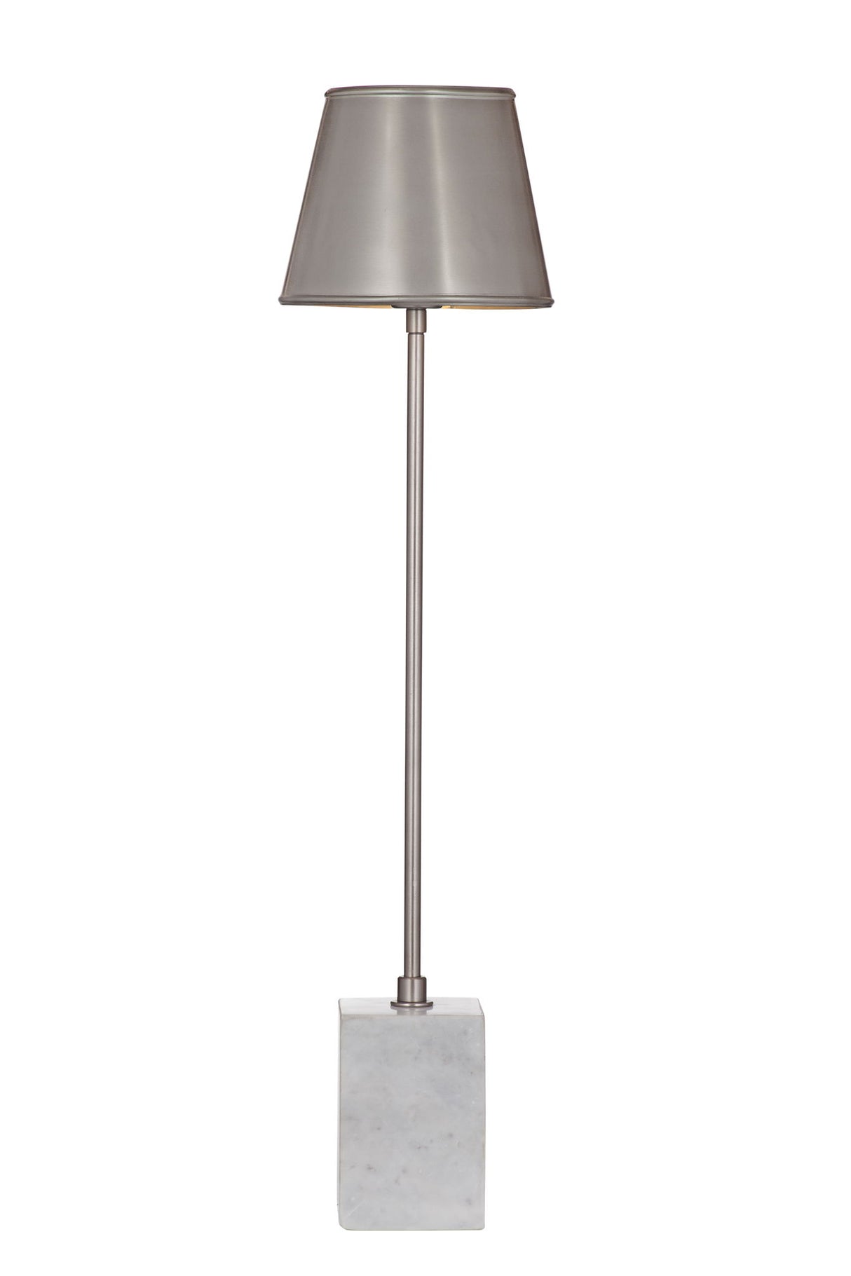 Silver - Table Lamp - White