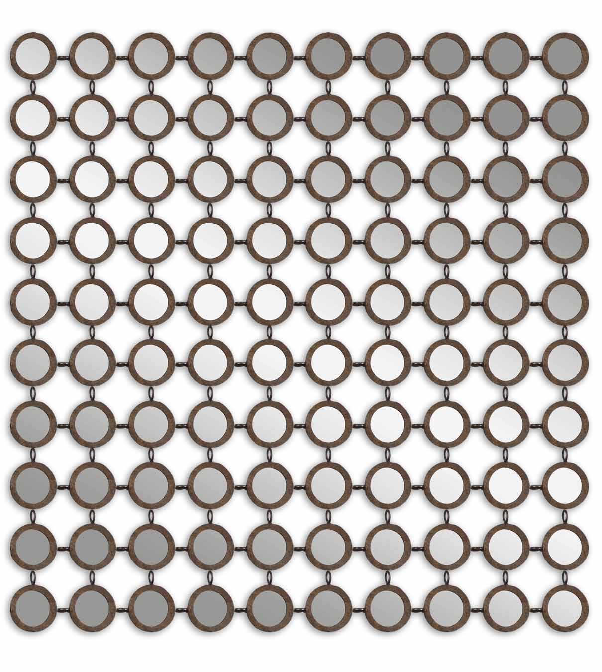 Dinuba - Mirror - Antique Silver Champagne