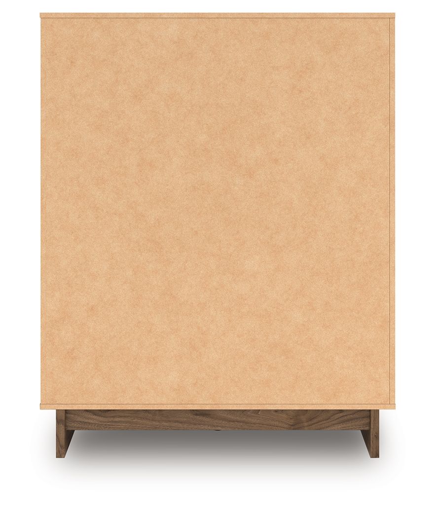 Chirason - Five Drawer Wide Chest - Brown