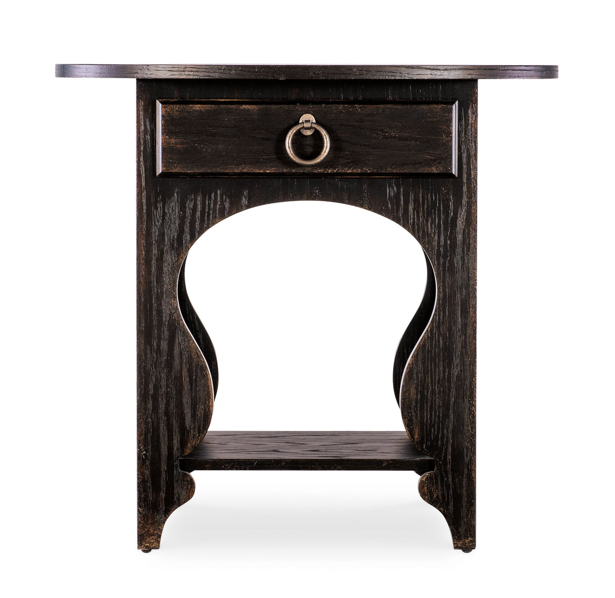 Americana - One-Drawer Oval Nightstand
