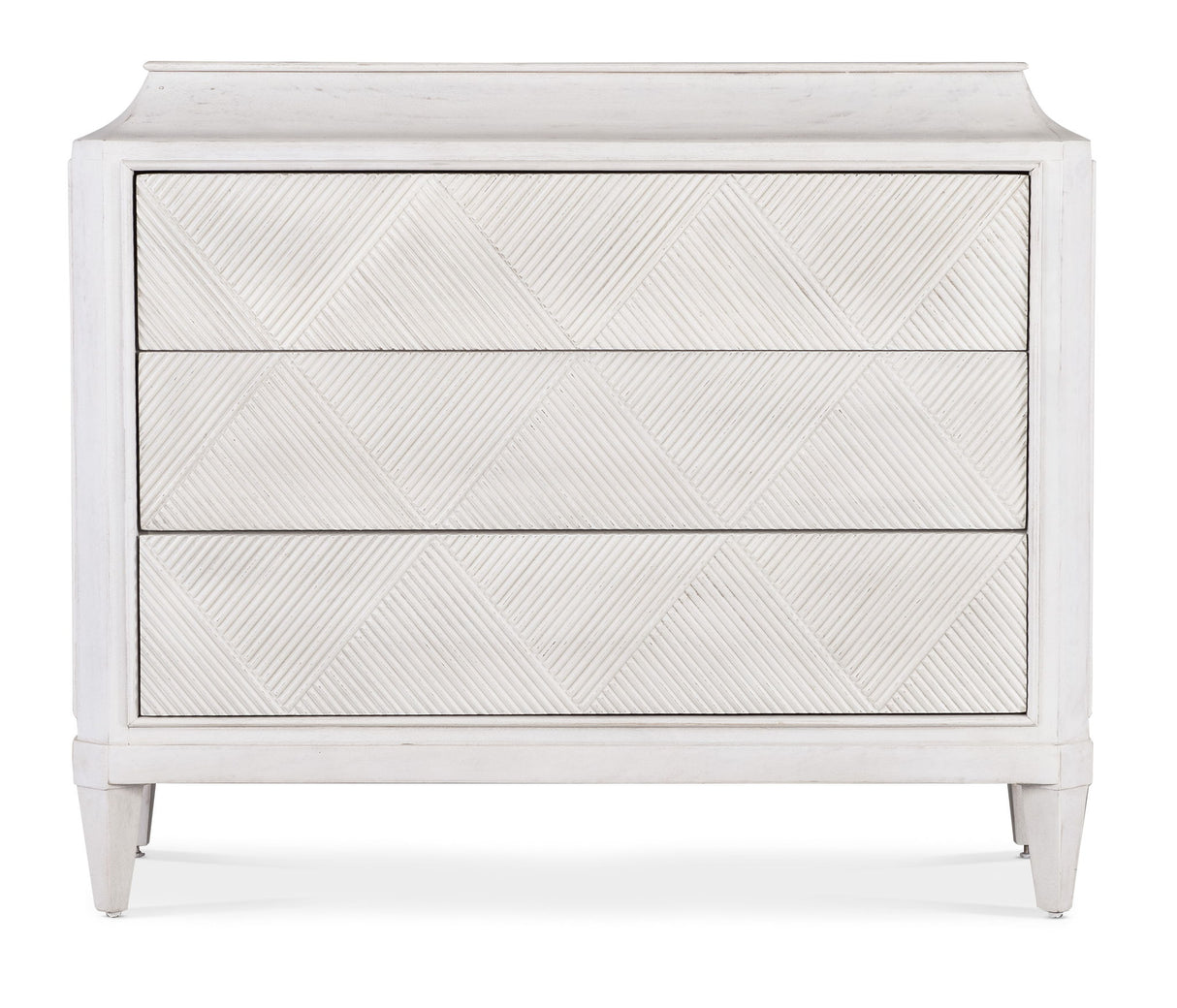Commerce And Market - Argyle Three-Drawer Chest - White