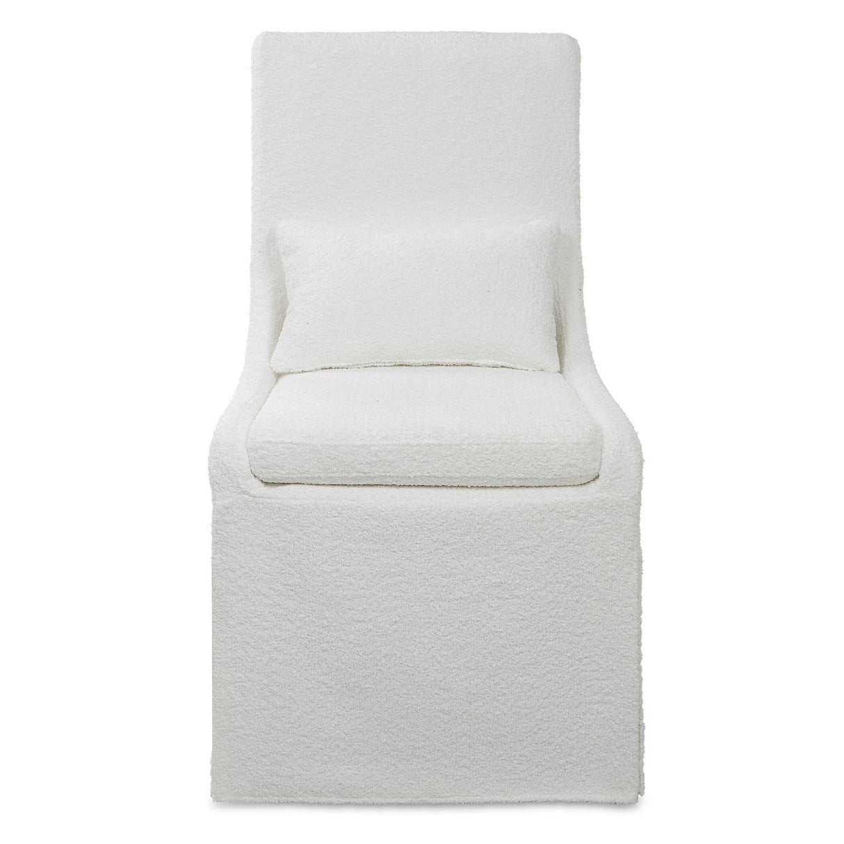 Coley - Armless Chair - White