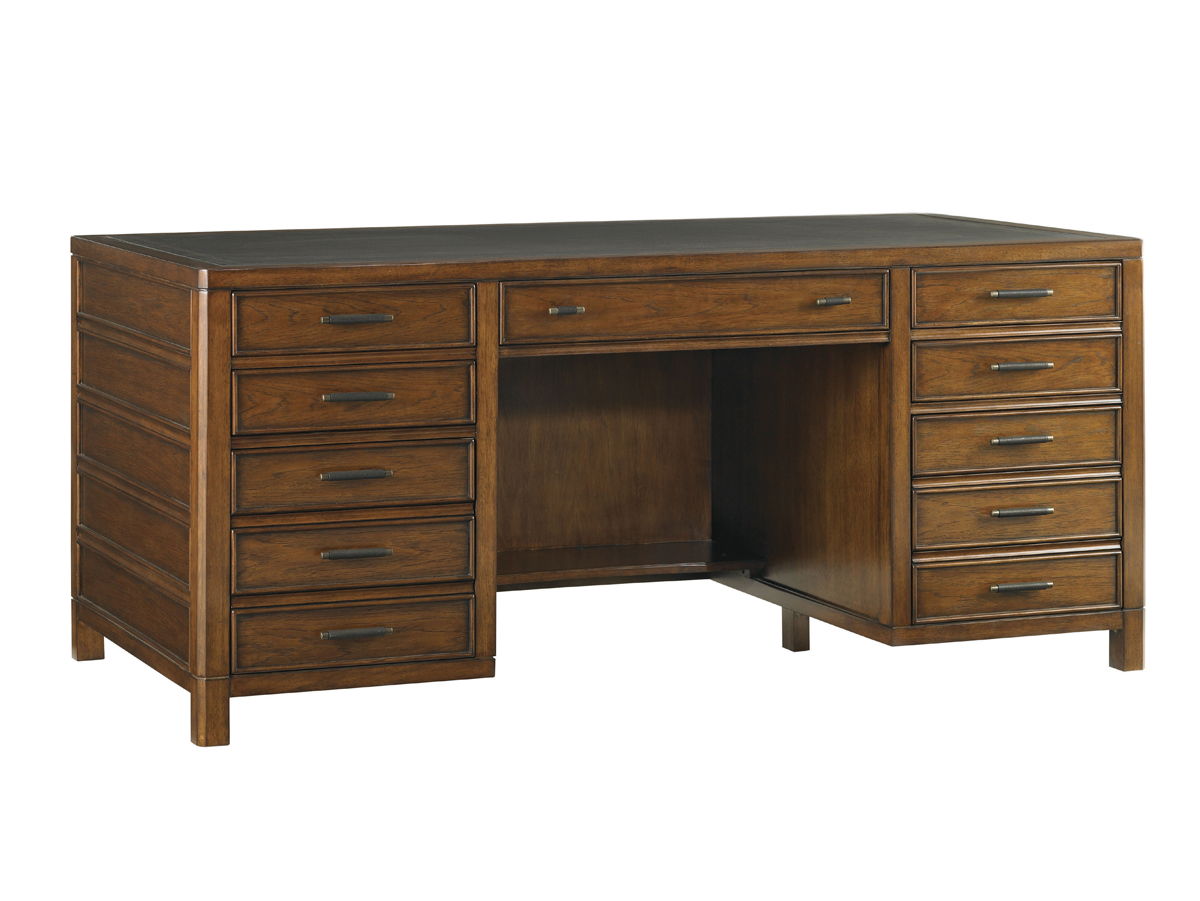 Longboat Key - Bal Harbour Desk - Dark Brown