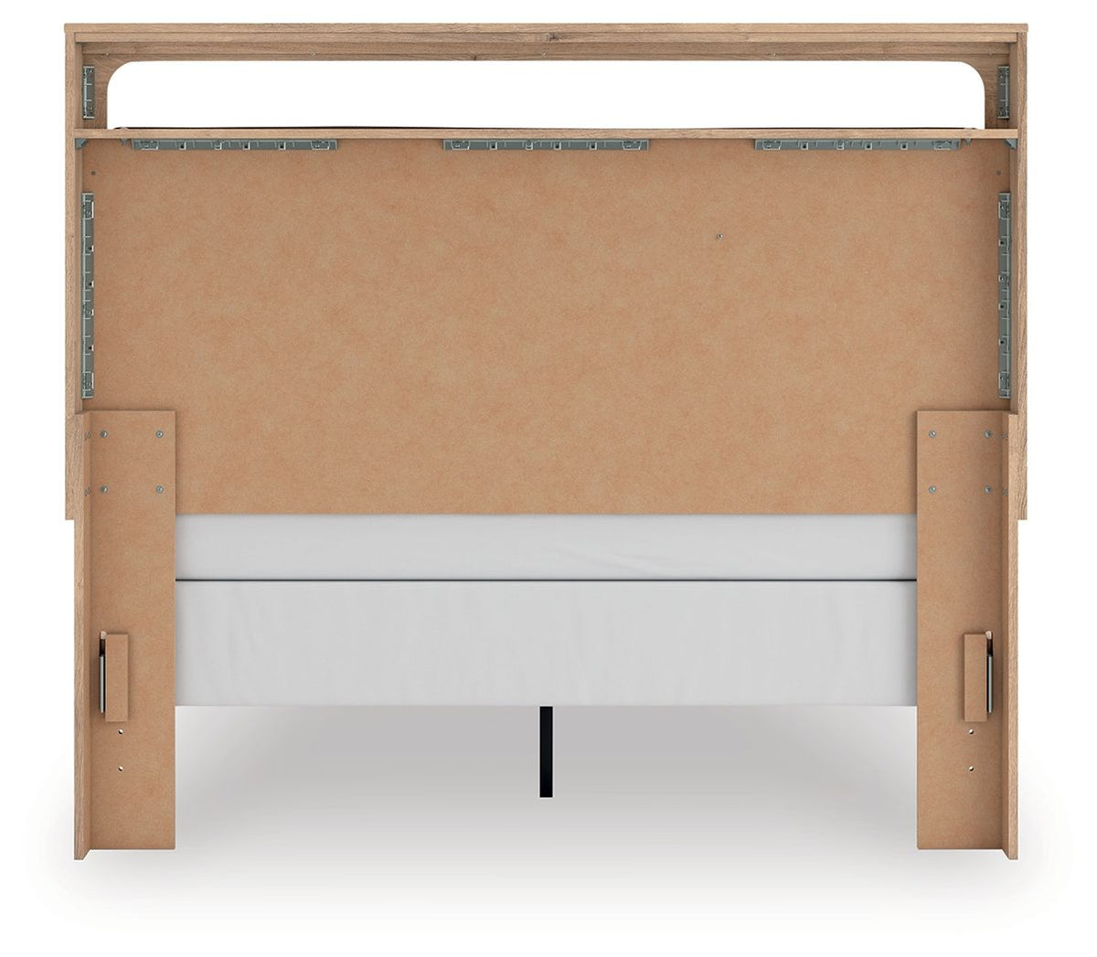 Kinlanni - 4 Pc. - Queen Panel Bed, Dresser, Mirror And Nightstand - Tan