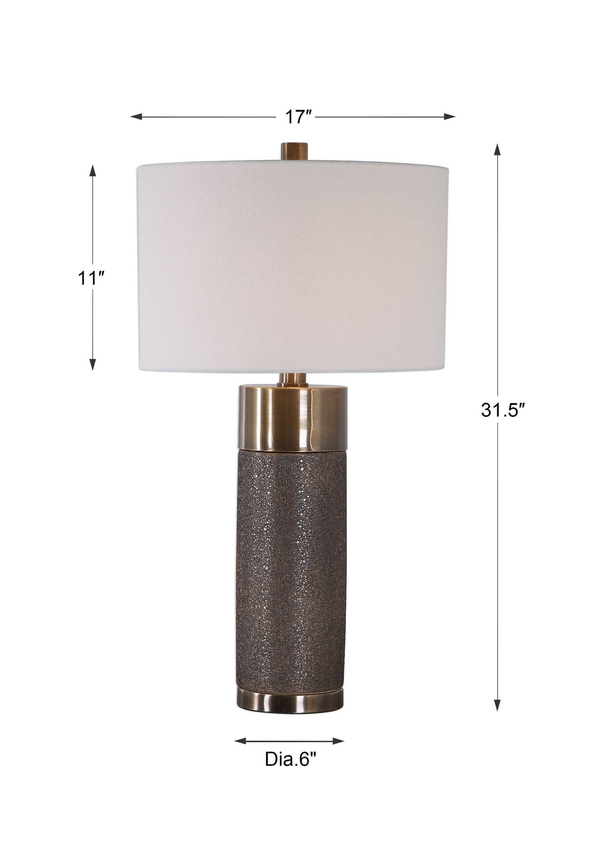 Brannock - Table Lamp - Bronze