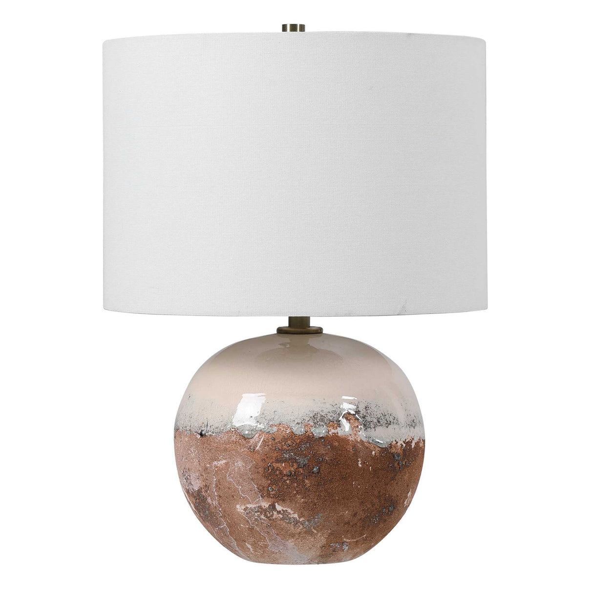 Durango - Terracotta Accent Lamp - Brown, Dark