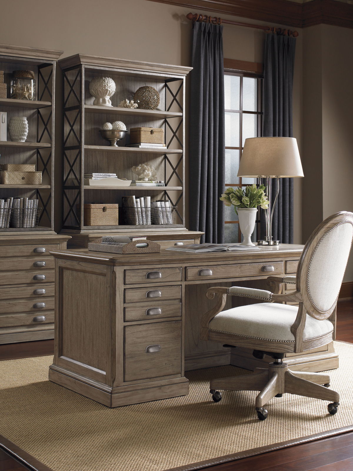 Barton Creek - Austin Desk - Light Brown