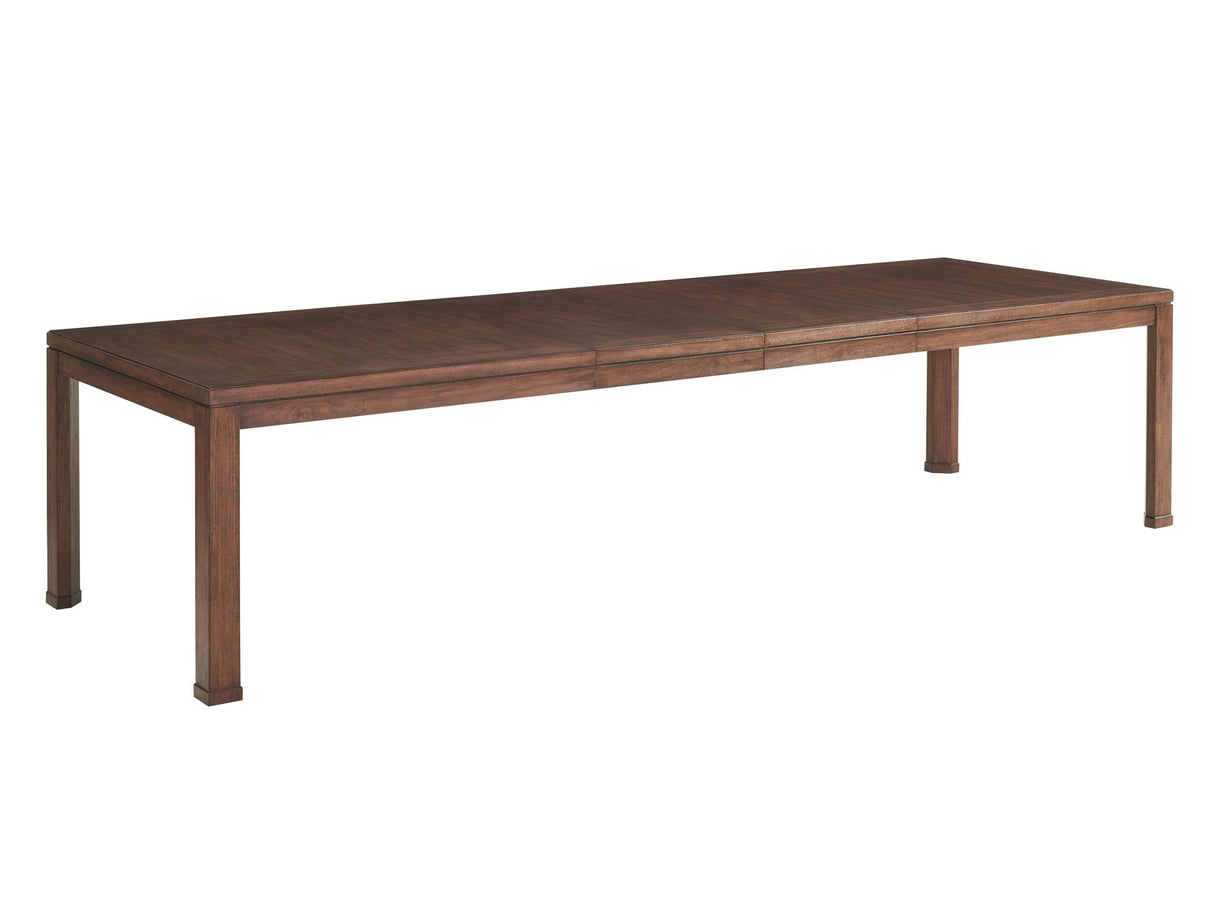 Silverado - Elk Grove Rectangular Dining Table - Dark Brown