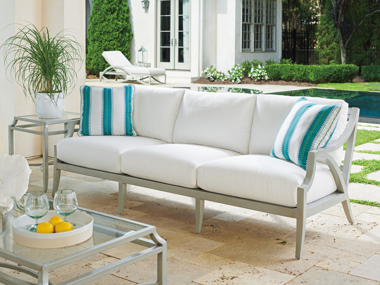 Silver Sands - Sofa - White / Gray