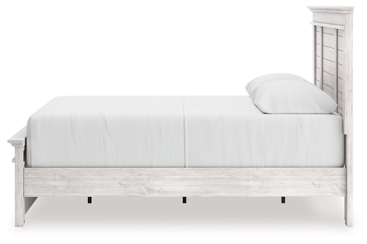Makidern - Panel Storage Bed