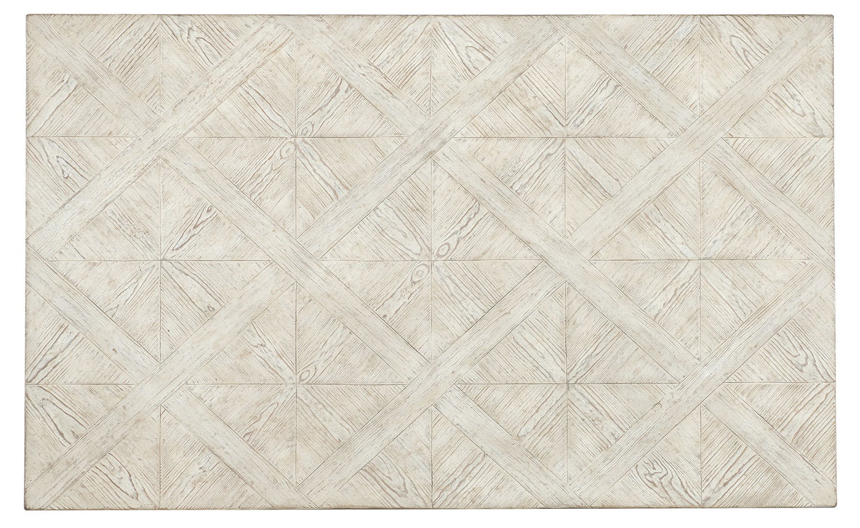 Commerce And Market - Block Buster Cocktail Table - White