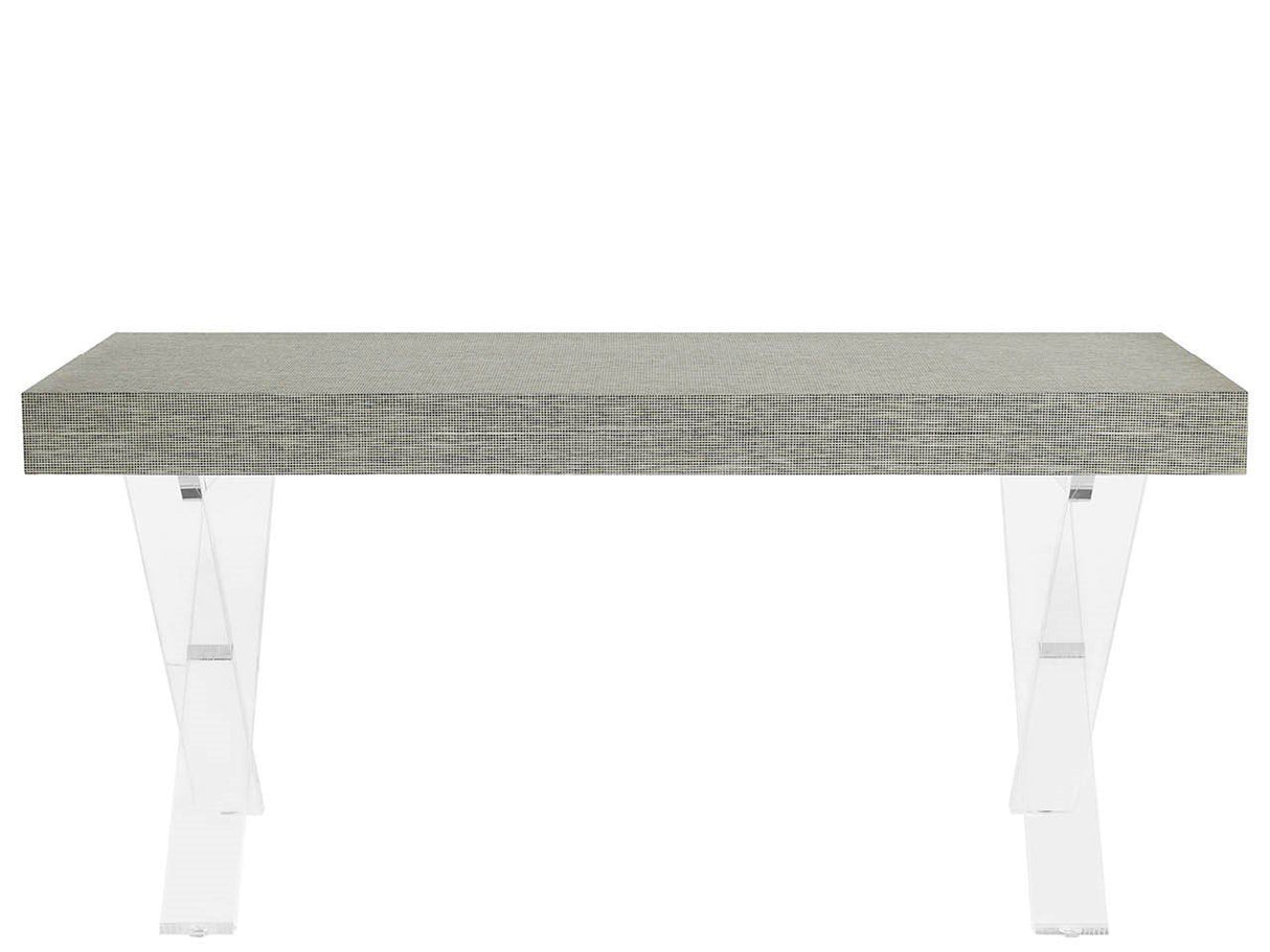 Oasis - Seascape Writing Desk - Gray / White