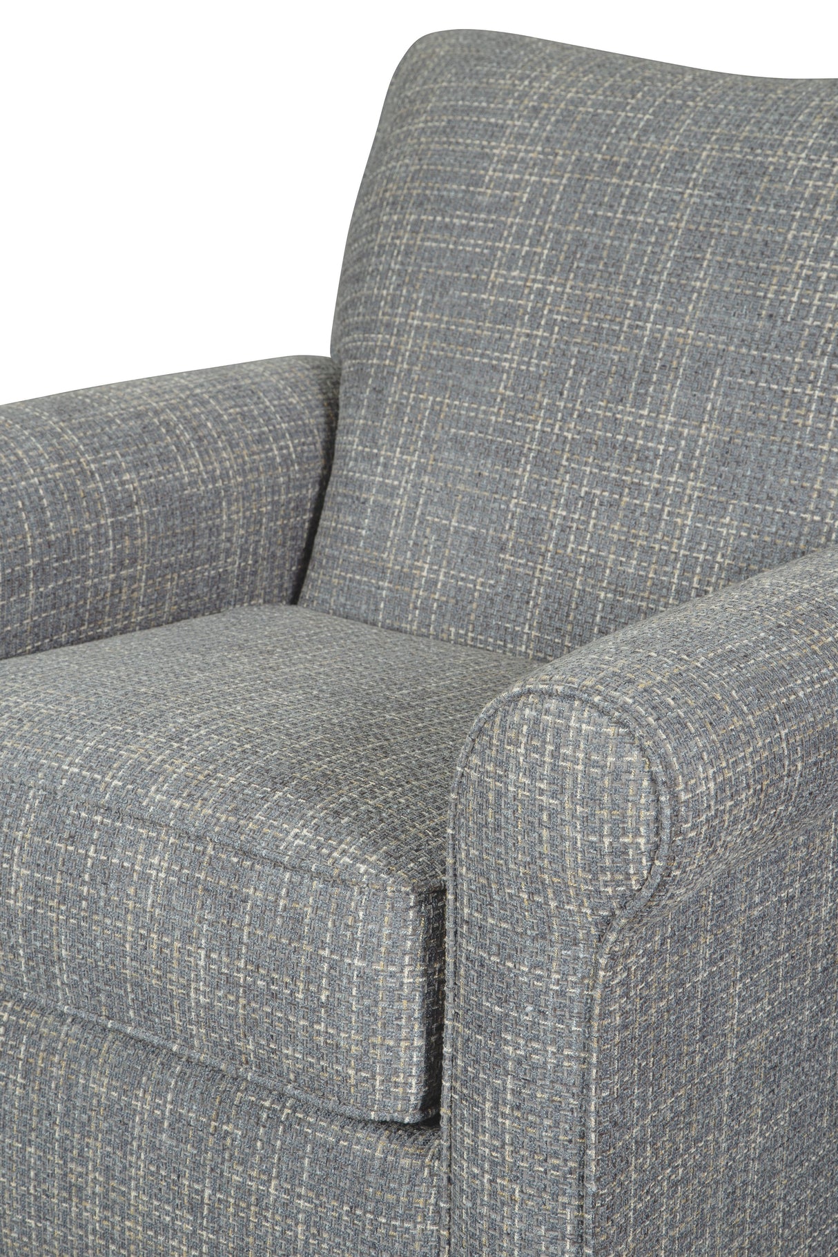 Renley - Swivel Glider Accent Chair - Ash
