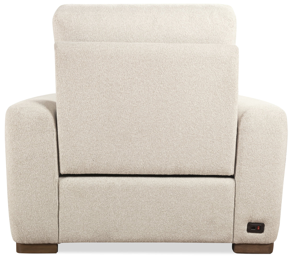 MS - Small Optimus Power Recliner With Power Headrest - Beige