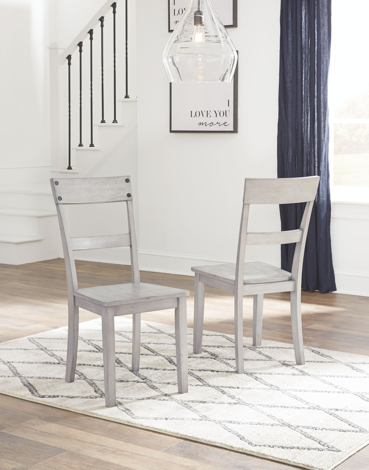 Loratti - Dining Room Side Chair (Set of 2) - Gray