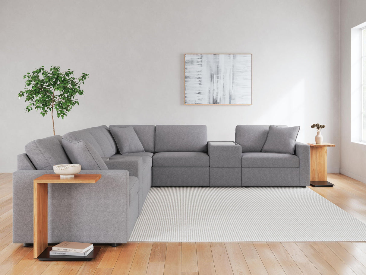 Modmax - L-Shaped Sectional - Granite