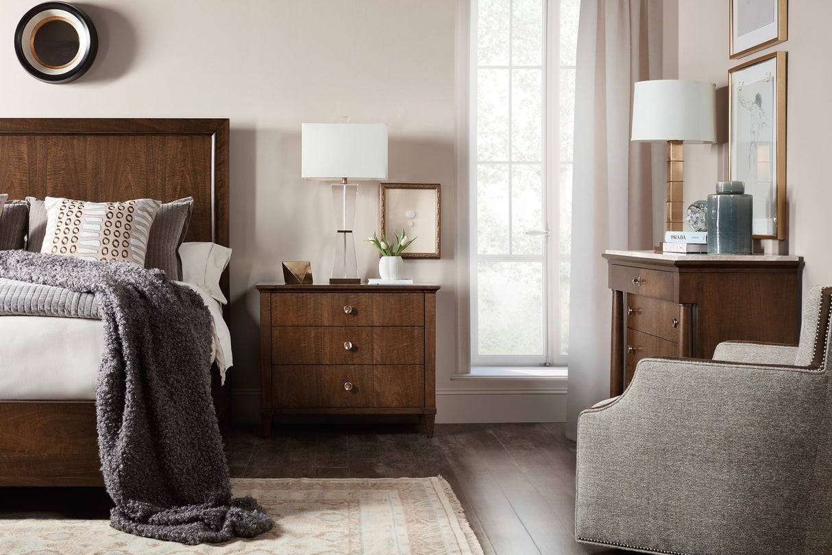 Archives - Four-Drawer Chest - Dark Brown