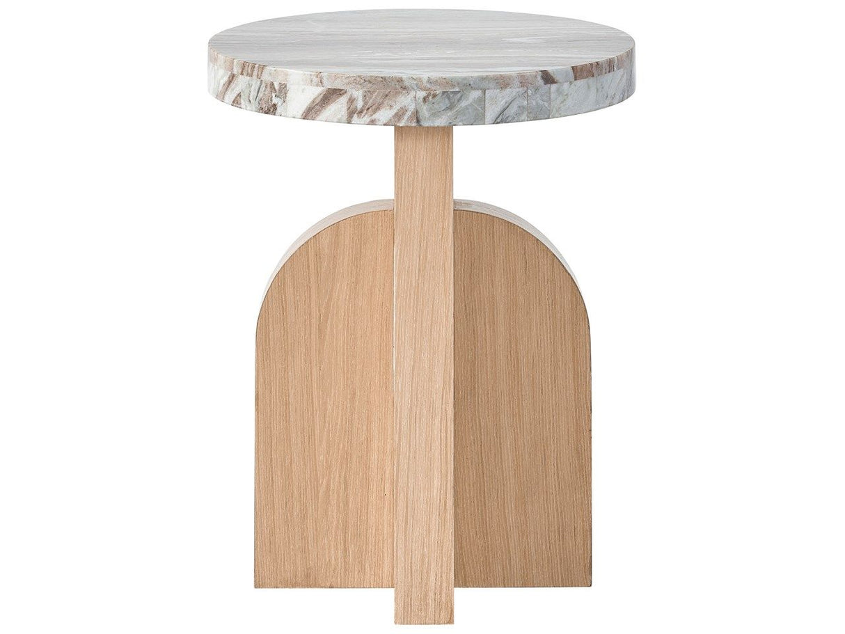 Nomad - Riverine Accent Table - Light Brown