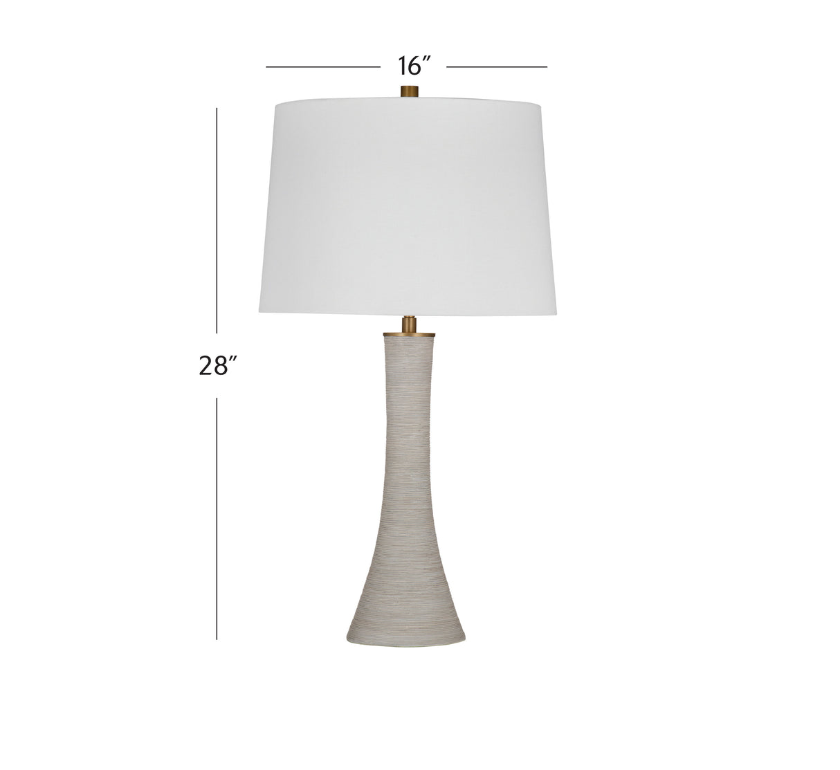 Ranier - Table Lamp - White