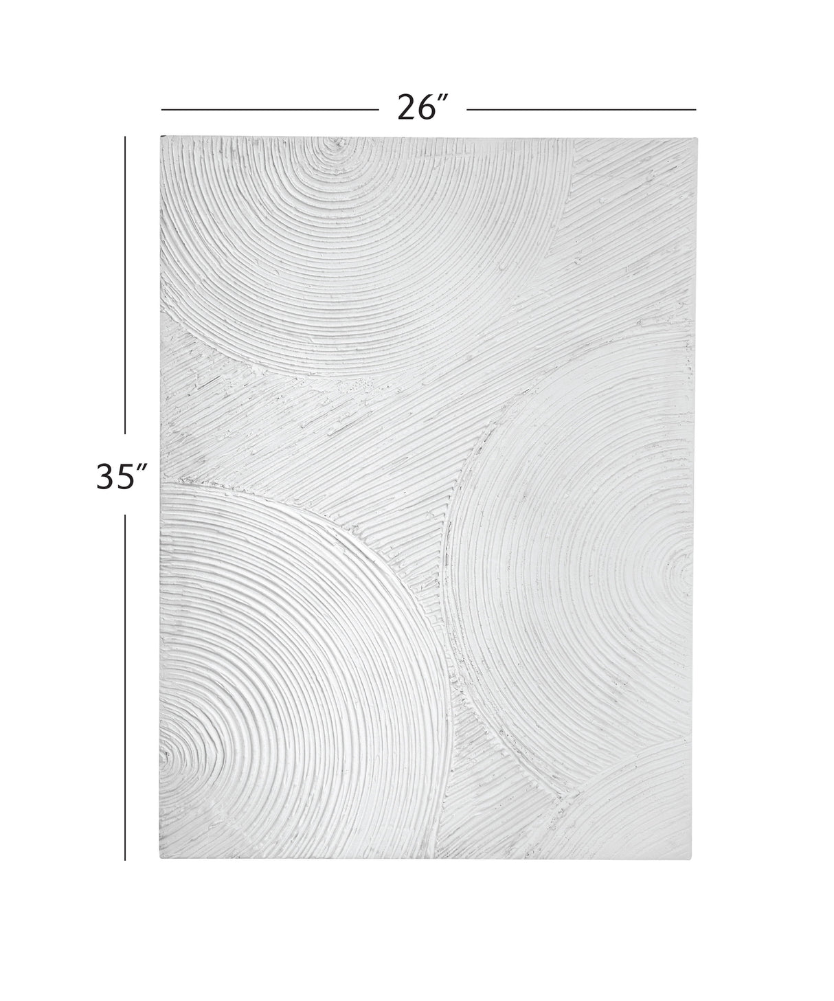 Elton Wall Art - White