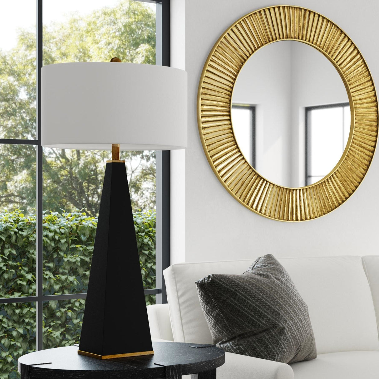 Elle - Table Lamp - Black