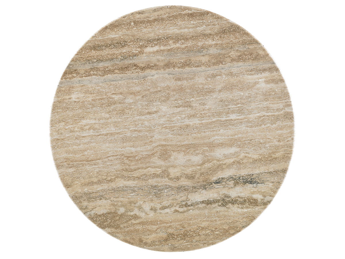 Laurel Canyon - Glendora Drum Table - Dark Brown