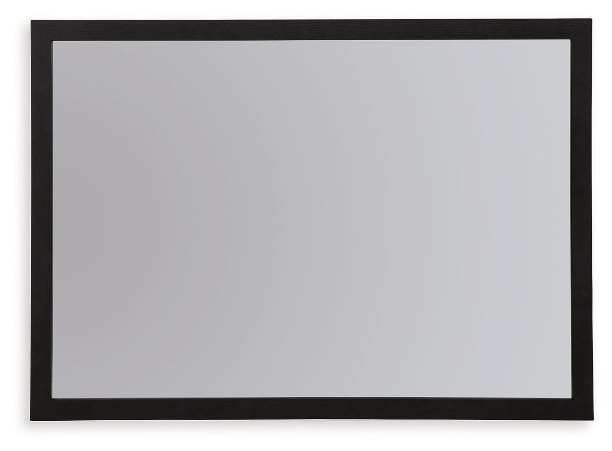Danziar - Bedroom Mirror - Black