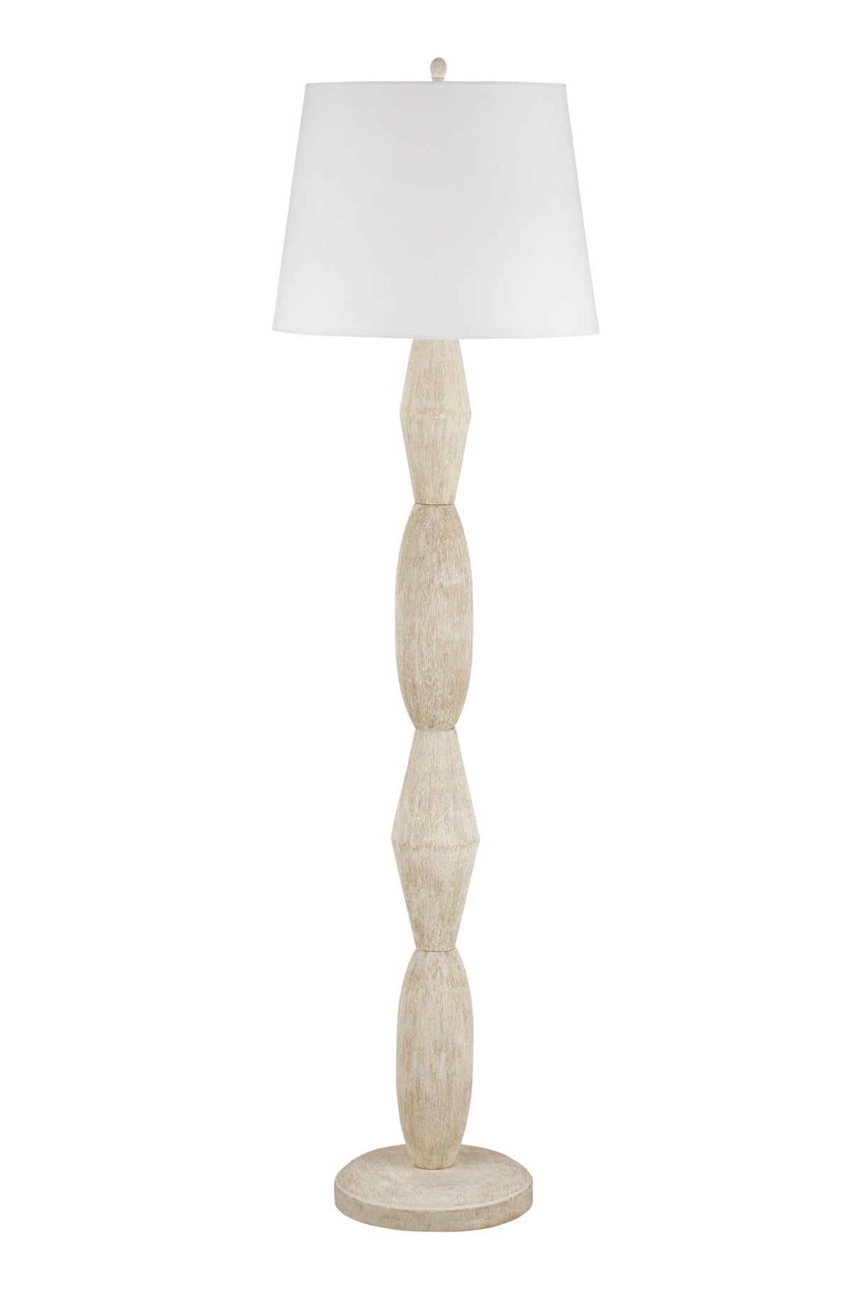 Aurelia - Floor Lamp - Beige / White