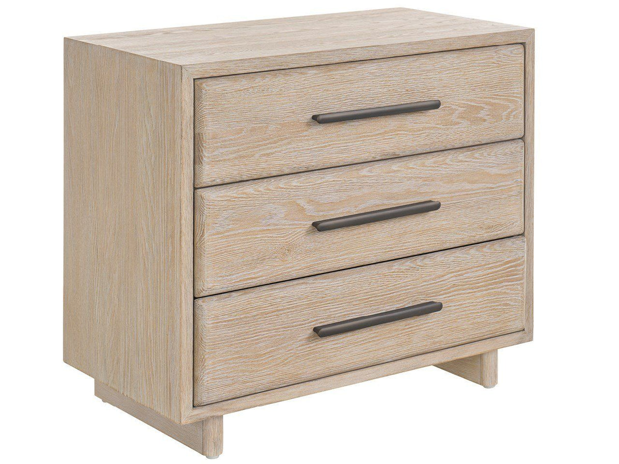 Modern - Three Drawer Nightstand