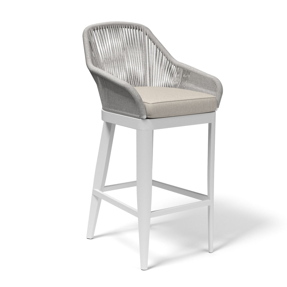 Miami - Barstool, With Self Welt - Echo Ash / Pearl Silver