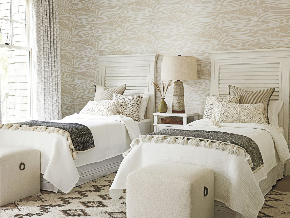 Ocean Breeze - Jupiter Ottoman