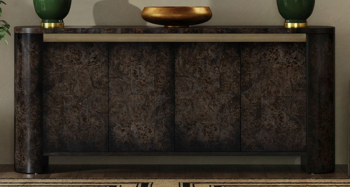 Langford - Server - Dark Brown