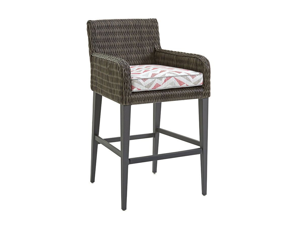 Cypress Point Ocean Terrace - Bar Stool - Dark Gray