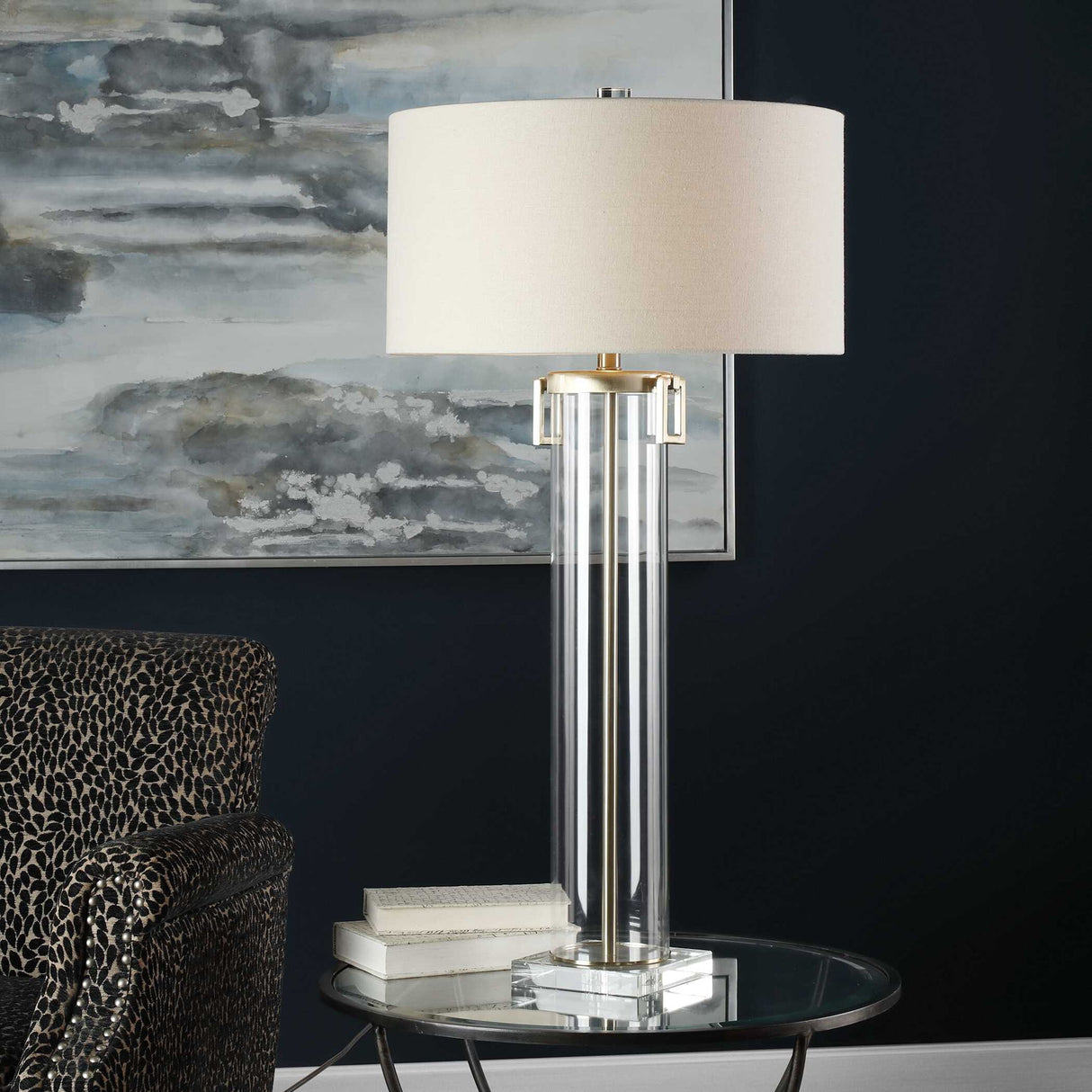 Monette - Tall Cylinder Lamp