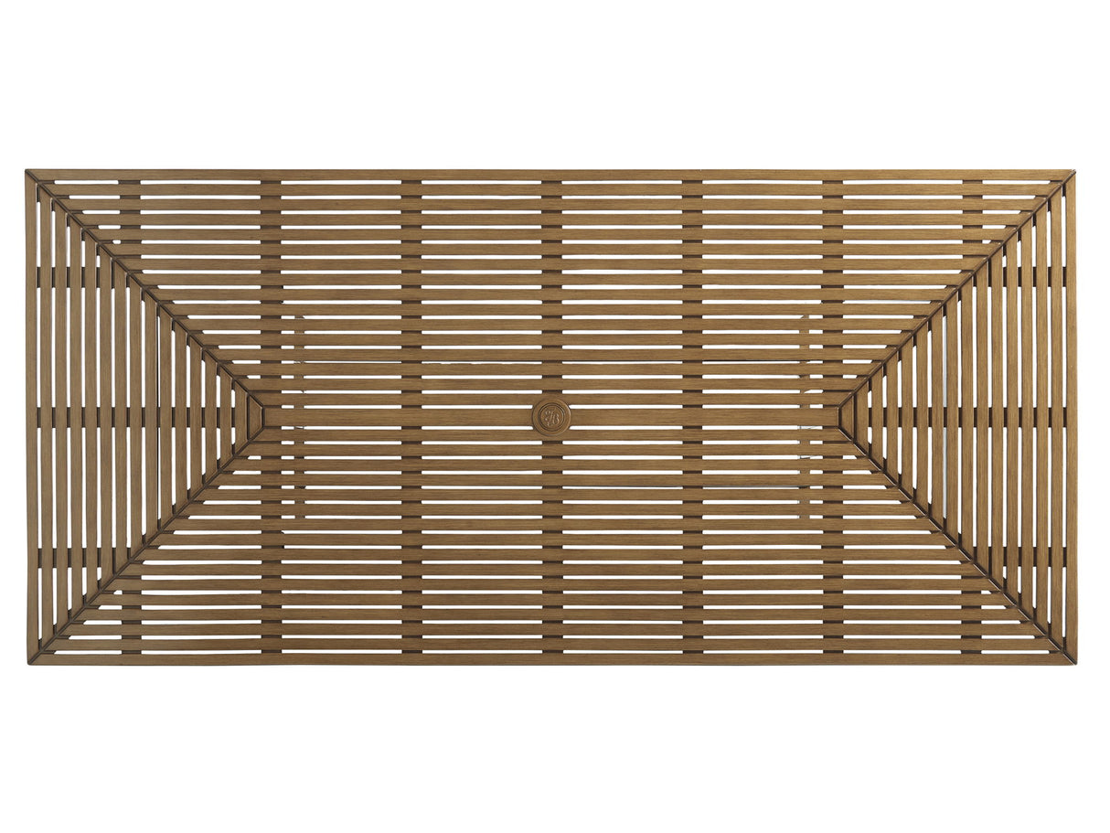 St Tropez - Rectangular Dining Table - Light Brown