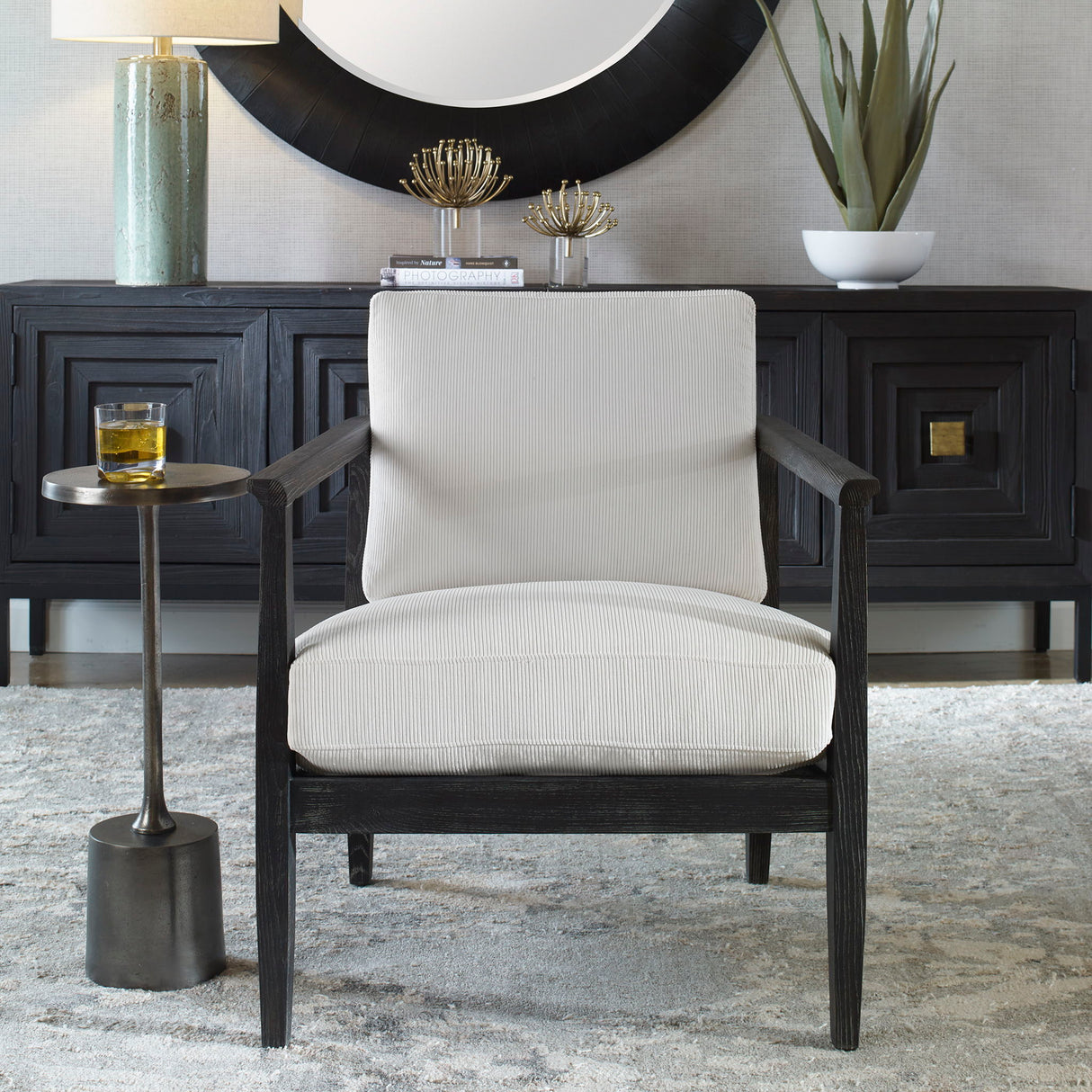 Brunei - Accent Chair - White
