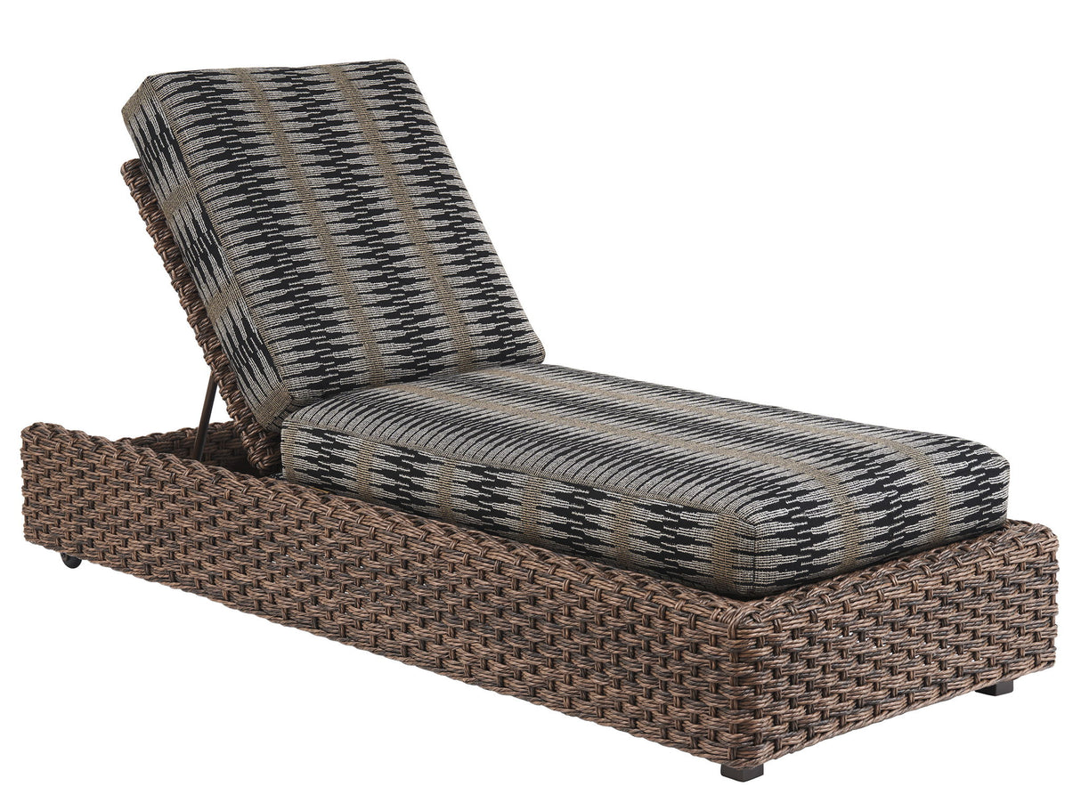 Kilimanjaro - Chaise - Dark Brown / Black